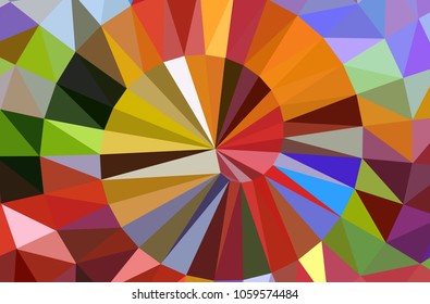 Abstract geometric triangle background, art, artistic, bright, colorful, design