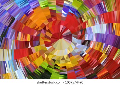 Abstract geometric triangle background, art, artistic, bright, colorful, design
