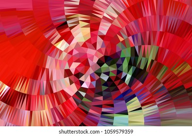 Abstract geometric triangle background, art, artistic, bright, colorful, design