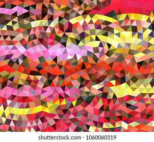 Abstract geometric triangle background, art, artistic, bright, colorful, design