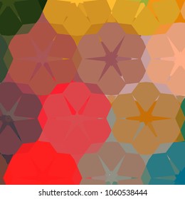 Abstract geometric triangle background, art, artistic, bright, colorful, design
