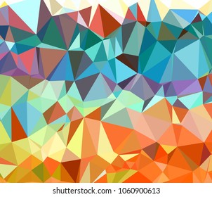 Abstract geometric triangle background, art, artistic, bright, colorful, design