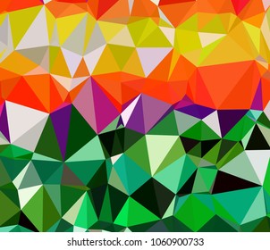 Abstract geometric triangle background, art, artistic, bright, colorful, design