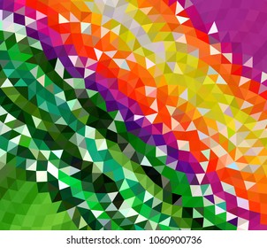 Abstract geometric triangle background, art, artistic, bright, colorful, design