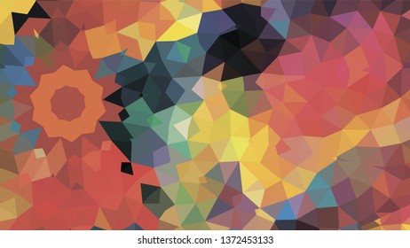 Abstract geometric triangle background, art, artistic, bright, colorful, design