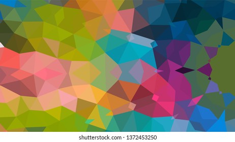 Abstract geometric triangle background, art, artistic, bright, colorful, design