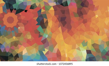 Abstract geometric triangle background, art, artistic, bright, colorful, design