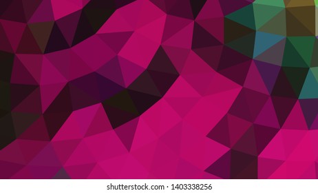 Abstract geometric triangle background, art, artistic, bright, colorful, design. Mosaic, color background. Mosaic texture. The effect of stained glass. EPS 10 Vector