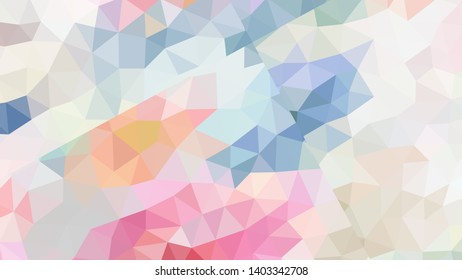 Abstract geometric triangle background, art, artistic, bright, colorful, design. Mosaic, color background. Mosaic texture. The effect of stained glass. EPS 10 Vector