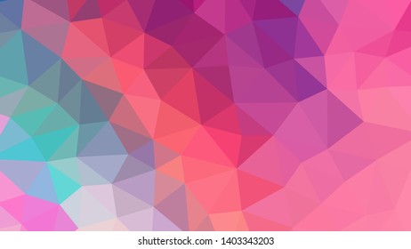 Abstract geometric triangle background, art, artistic, bright, colorful, design. Mosaic, color background. Mosaic texture. The effect of stained glass. EPS 10 Vector