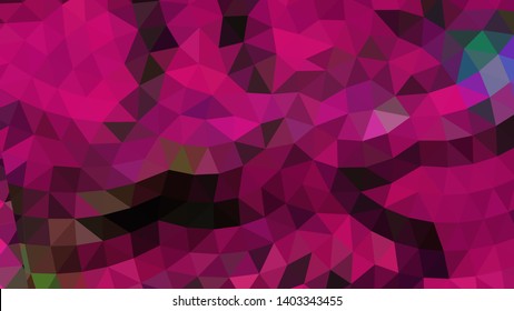 Abstract geometric triangle background, art, artistic, bright, colorful, design. Mosaic, color background. Mosaic texture. The effect of stained glass. EPS 10 Vector