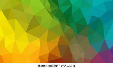Abstract geometric triangle background, art, artistic, bright, colorful, design. Mosaic, color background. Mosaic texture. The effect of stained glass. EPS 10 Vector