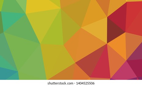 Abstract geometric triangle background, art, artistic, bright, colorful, design. Mosaic, color background. Mosaic texture. The effect of stained glass. EPS 10 Vector