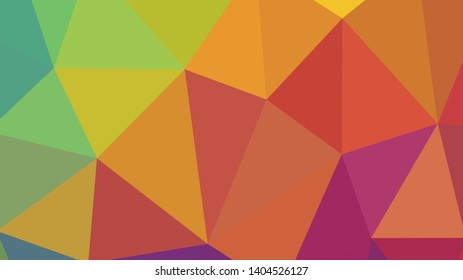 Abstract geometric triangle background, art, artistic, bright, colorful, design. Mosaic, color background. Mosaic texture. The effect of stained glass. EPS 10 Vector