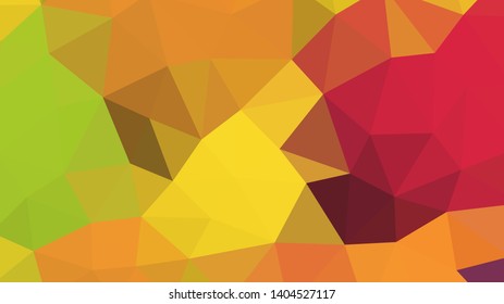 Abstract geometric triangle background, art, artistic, bright, colorful, design. Mosaic, color background. Mosaic texture. The effect of stained glass. EPS 10 Vector