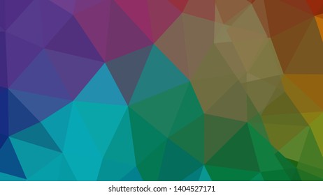 Abstract geometric triangle background, art, artistic, bright, colorful, design. Mosaic, color background. Mosaic texture. The effect of stained glass. EPS 10 Vector