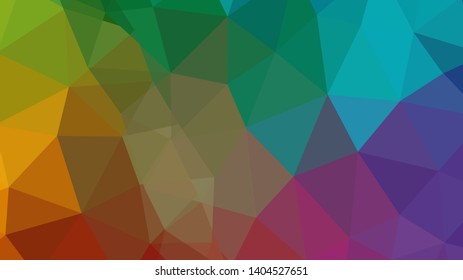 Abstract geometric triangle background, art, artistic, bright, colorful, design. Mosaic, color background. Mosaic texture. The effect of stained glass. EPS 10 Vector