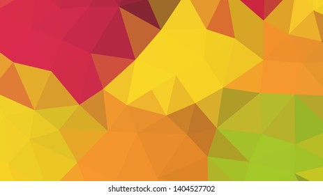 Abstract geometric triangle background, art, artistic, bright, colorful, design. Mosaic, color background. Mosaic texture. The effect of stained glass. EPS 10 Vector