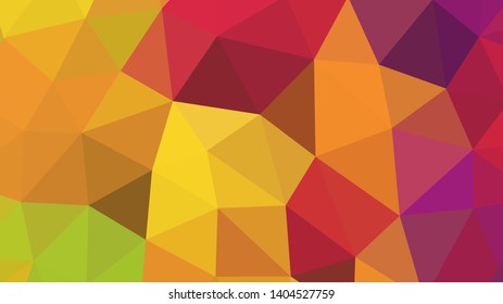 Abstract geometric triangle background, art, artistic, bright, colorful, design. Mosaic, color background. Mosaic texture. The effect of stained glass. EPS 10 Vector