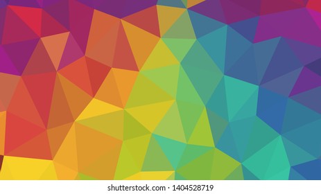 Abstract geometric triangle background, art, artistic, bright, colorful, design. Mosaic, color background. Mosaic texture. The effect of stained glass. EPS 10 Vector