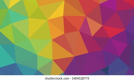Abstract geometric triangle background, art, artistic, bright, colorful, design. Mosaic, color background. Mosaic texture. The effect of stained glass. EPS 10 Vector