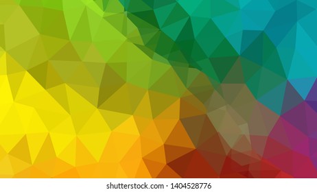 Abstract geometric triangle background, art, artistic, bright, colorful, design. Mosaic, color background. Mosaic texture. The effect of stained glass. EPS 10 Vector