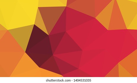 Abstract geometric triangle background, art, artistic, bright, colorful, design. Mosaic, color background. Mosaic texture. The effect of stained glass. EPS 10 Vector