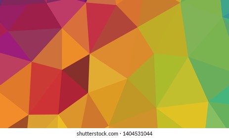 Abstract geometric triangle background, art, artistic, bright, colorful, design. Mosaic, color background. Mosaic texture. The effect of stained glass. EPS 10 Vector