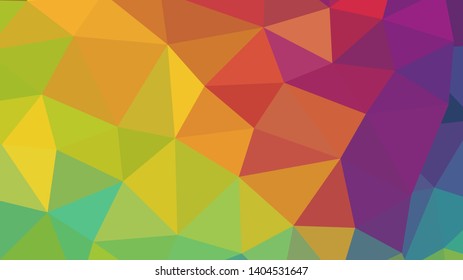 Abstract geometric triangle background, art, artistic, bright, colorful, design. Mosaic, color background. Mosaic texture. The effect of stained glass. EPS 10 Vector