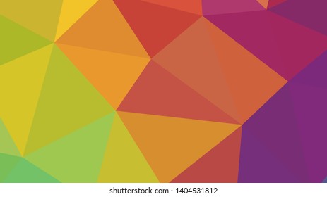 Abstract geometric triangle background, art, artistic, bright, colorful, design. Mosaic, color background. Mosaic texture. The effect of stained glass. EPS 10 Vector