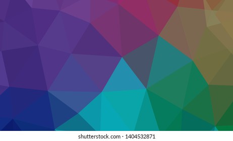 Abstract geometric triangle background, art, artistic, bright, colorful, design. Mosaic, color background. Mosaic texture. The effect of stained glass. EPS 10 Vector
