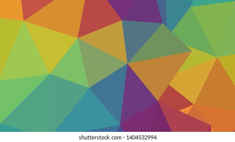 Abstract geometric triangle background, art, artistic, bright, colorful, design. Mosaic, color background. Mosaic texture. The effect of stained glass. EPS 10 Vector