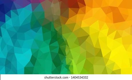 Abstract geometric triangle background, art, artistic, bright, colorful, design. Mosaic, color background. Mosaic texture. The effect of stained glass. EPS 10 Vector