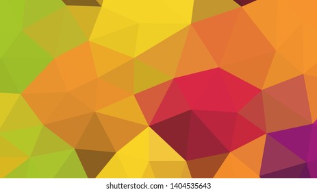 Abstract geometric triangle background, art, artistic, bright, colorful, design. Mosaic, color background. Mosaic texture. The effect of stained glass. EPS 10 Vector