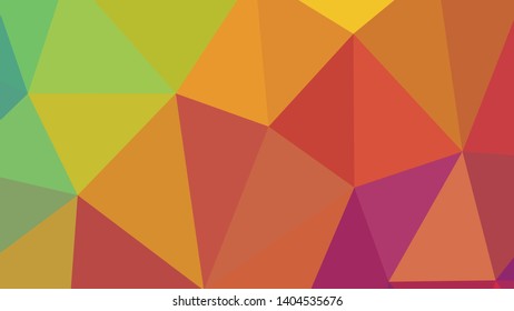 Abstract geometric triangle background, art, artistic, bright, colorful, design. Mosaic, color background. Mosaic texture. The effect of stained glass. EPS 10 Vector