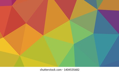 Abstract geometric triangle background, art, artistic, bright, colorful, design. Mosaic, color background. Mosaic texture. The effect of stained glass. EPS 10 Vector