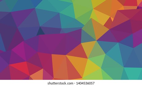 Abstract geometric triangle background, art, artistic, bright, colorful, design. Mosaic, color background. Mosaic texture. The effect of stained glass. EPS 10 Vector