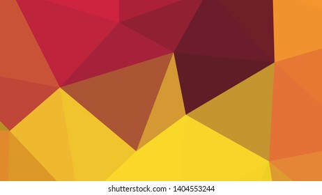 Abstract geometric triangle background, art, artistic, bright, colorful, design. Mosaic, color background. Mosaic texture. The effect of stained glass. EPS 10 Vector