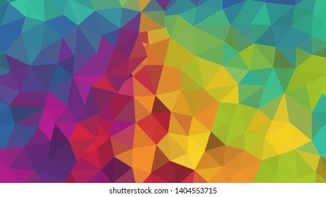 Abstract geometric triangle background, art, artistic, bright, colorful, design. Mosaic, color background. Mosaic texture. The effect of stained glass. EPS 10 Vector