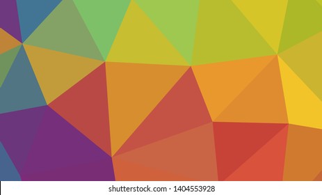 Abstract geometric triangle background, art, artistic, bright, colorful, design. Mosaic, color background. Mosaic texture. The effect of stained glass. EPS 10 Vector