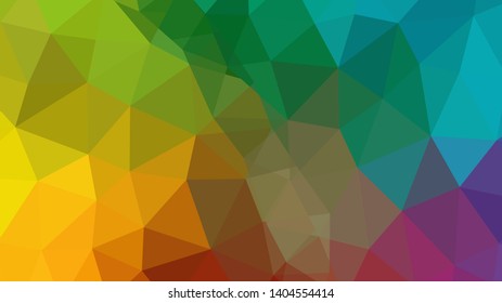 Abstract geometric triangle background, art, artistic, bright, colorful, design. Mosaic, color background. Mosaic texture. The effect of stained glass. EPS 10 Vector
