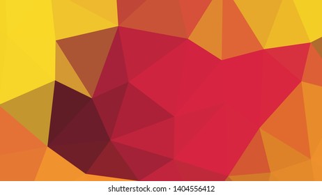 Abstract geometric triangle background, art, artistic, bright, colorful, design. Mosaic, color background. Mosaic texture. The effect of stained glass. EPS 10 Vector