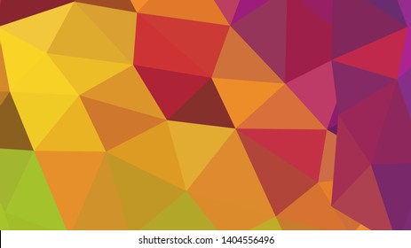 Abstract geometric triangle background, art, artistic, bright, colorful, design. Mosaic, color background. Mosaic texture. The effect of stained glass. EPS 10 Vector