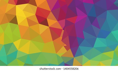 Abstract geometric triangle background, art, artistic, bright, colorful, design. Mosaic, color background. Mosaic texture. The effect of stained glass. EPS 10 Vector