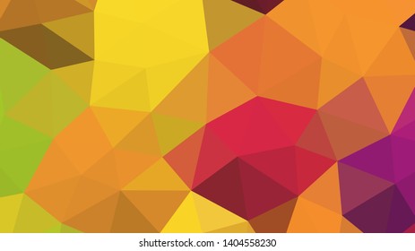 Abstract geometric triangle background, art, artistic, bright, colorful, design. Mosaic, color background. Mosaic texture. The effect of stained glass. EPS 10 Vector