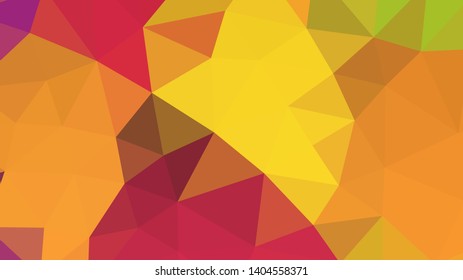 Abstract geometric triangle background, art, artistic, bright, colorful, design. Mosaic, color background. Mosaic texture. The effect of stained glass. EPS 10 Vector