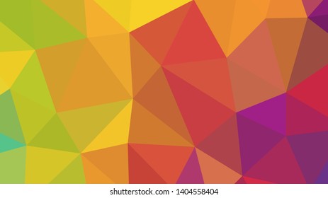 Abstract geometric triangle background, art, artistic, bright, colorful, design. Mosaic, color background. Mosaic texture. The effect of stained glass. EPS 10 Vector