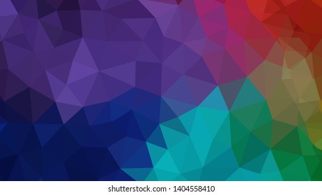 Abstract geometric triangle background, art, artistic, bright, colorful, design. Mosaic, color background. Mosaic texture. The effect of stained glass. EPS 10 Vector