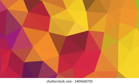 Abstract geometric triangle background, art, artistic, bright, colorful, design. Mosaic, color background. Mosaic texture. The effect of stained glass. EPS 10 Vector