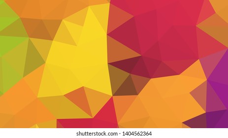 Abstract geometric triangle background, art, artistic, bright, colorful, design. Mosaic, color background. Mosaic texture. The effect of stained glass. EPS 10 Vector